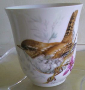 Set mug con uccelli-scricciolo